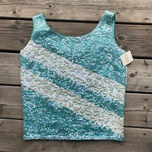 Vintage Sequined Top 1960s